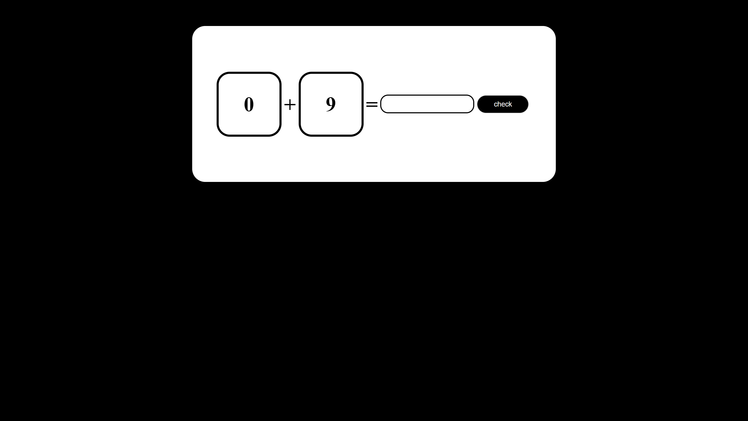 Maths addition