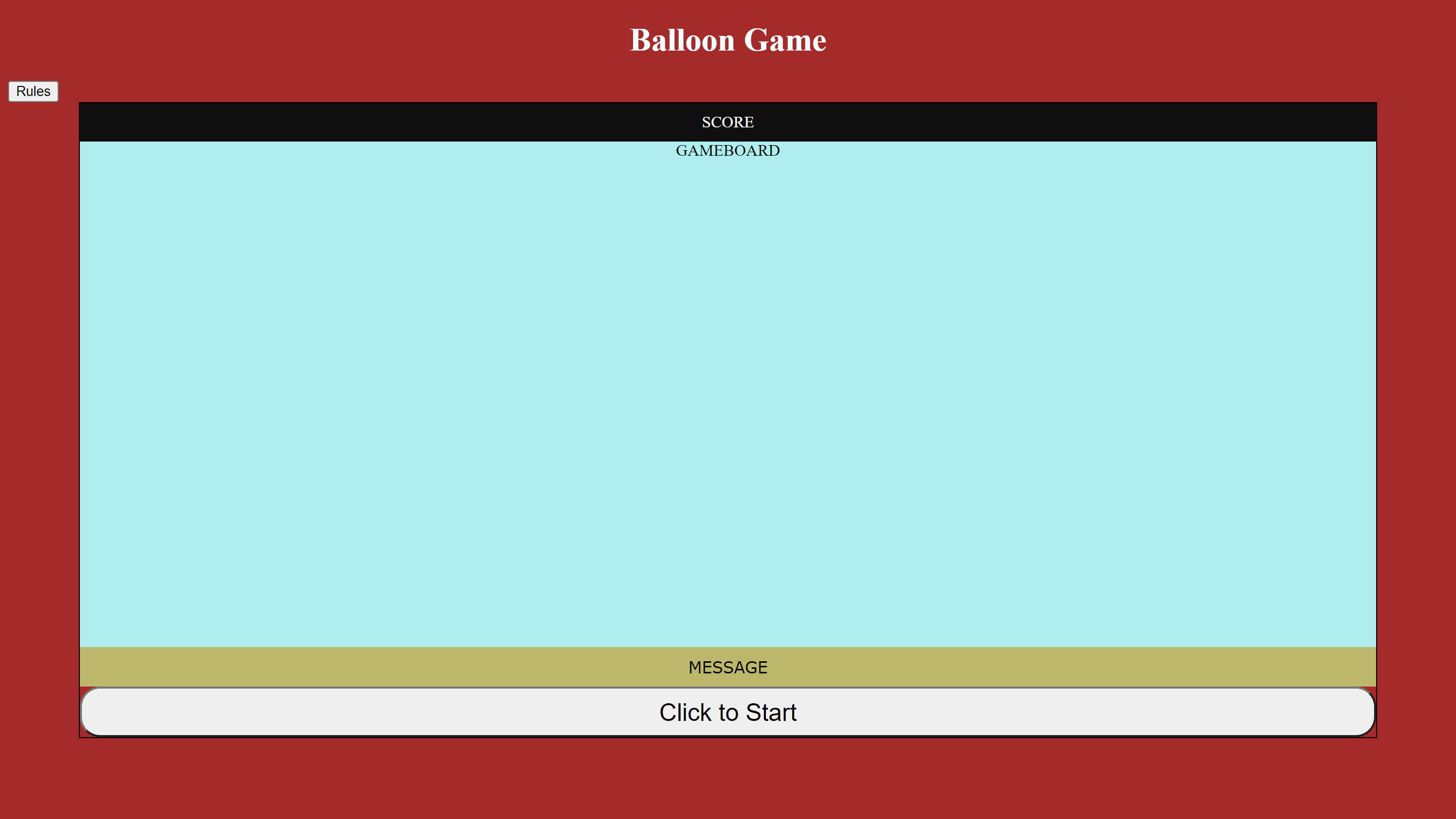 Balloon Game