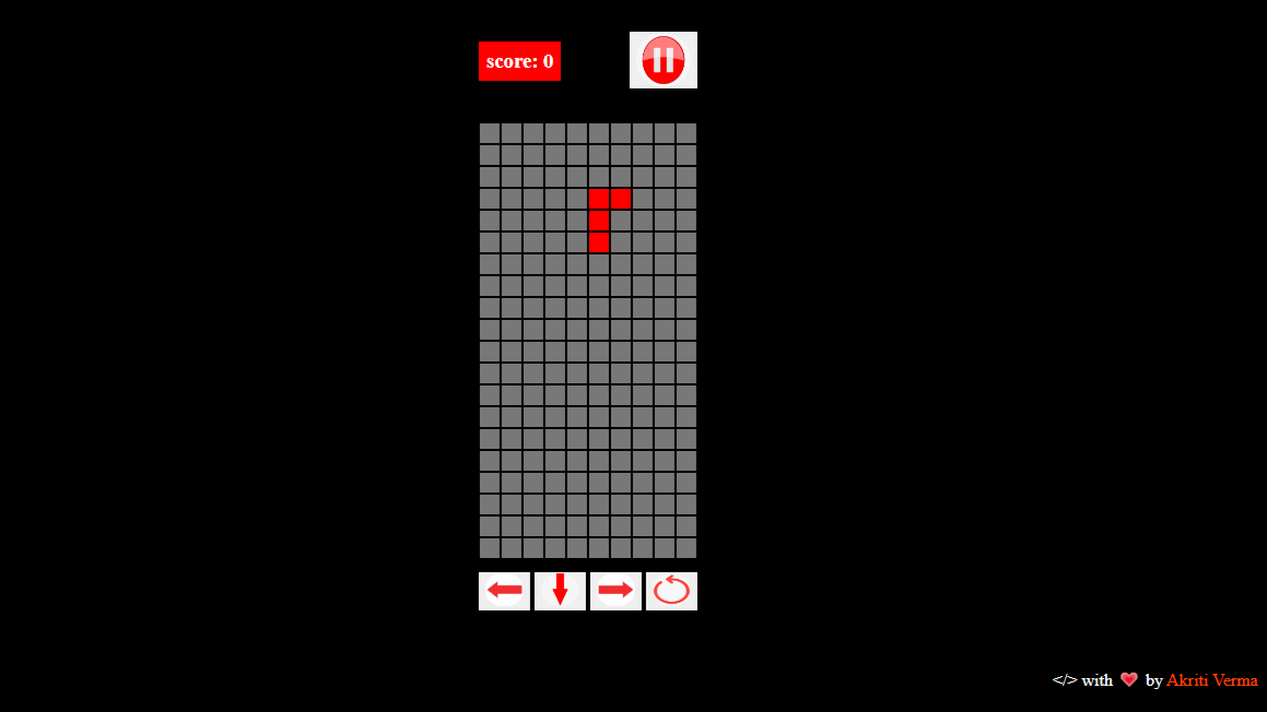 Tetris Game