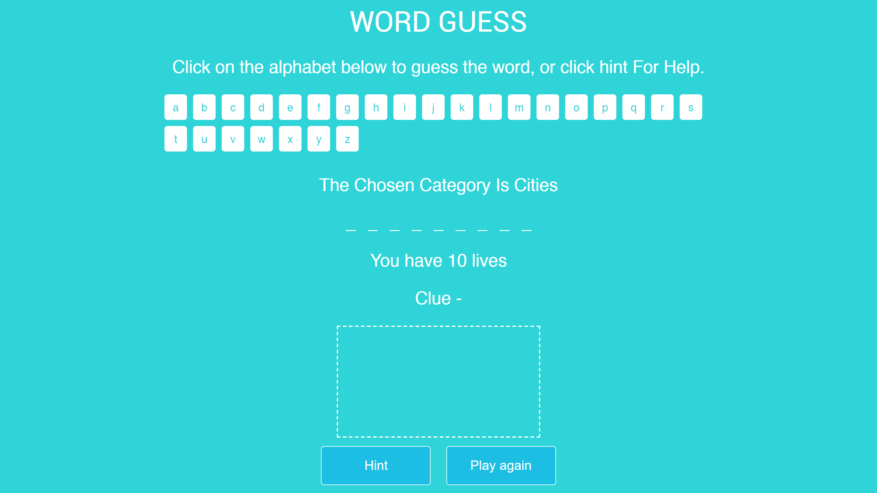 Word Guess