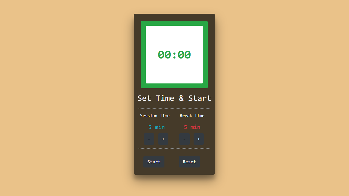 Pomodoro Clock